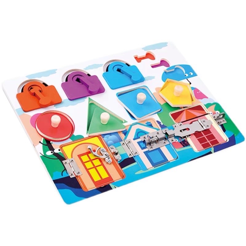 color shape recognition motoric toys basic skill wooden board mainan edukasi