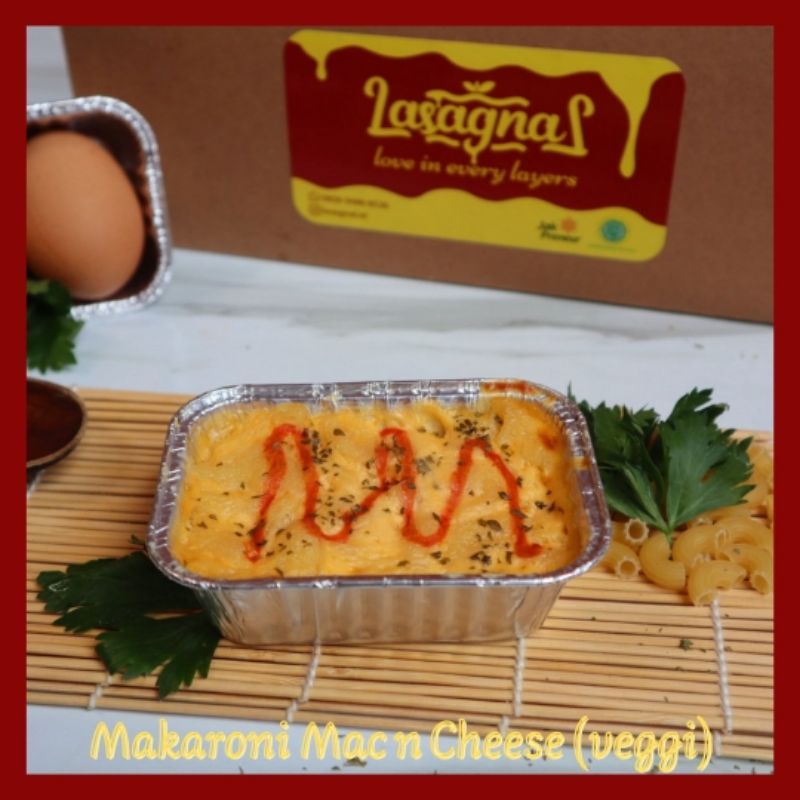 

LasagnaL MACARONI MAC AND CHEESE ukuran personal