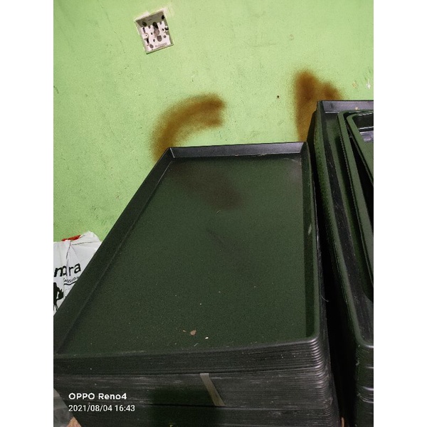 Tatakan Kandang Alas kandang Tray kandang besi kotak 60X40 CM