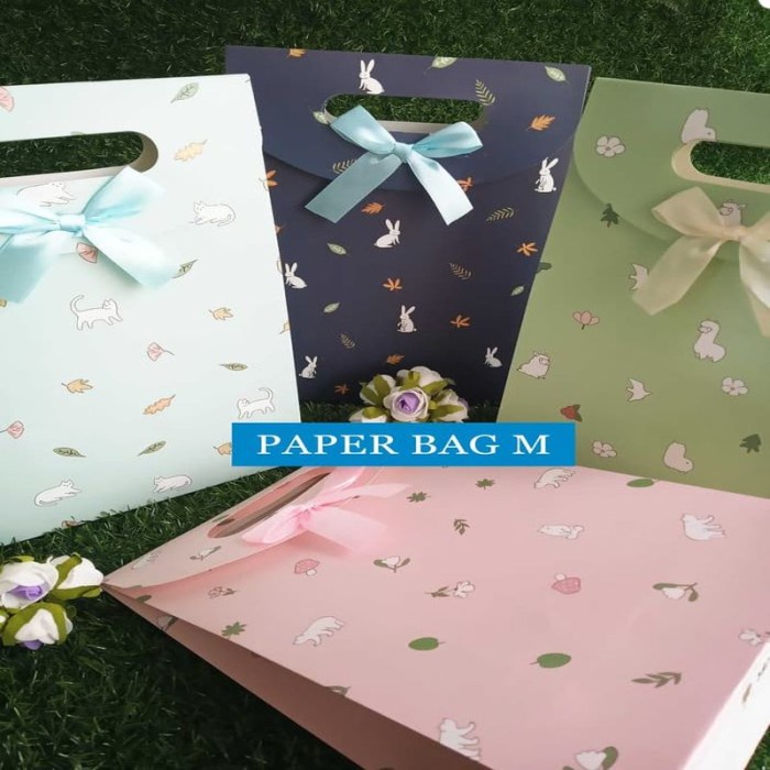 

Terlaris Paper Bag Motif / Tas Kertas Kado / Tas Ulang tahun - M Animal YK