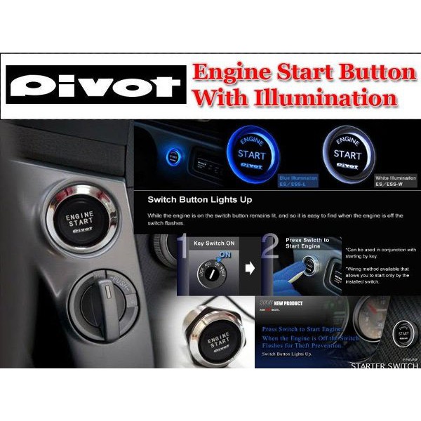 Pivot Engine Start - Engine Pencet, Starting Tombol Pencet Pivot