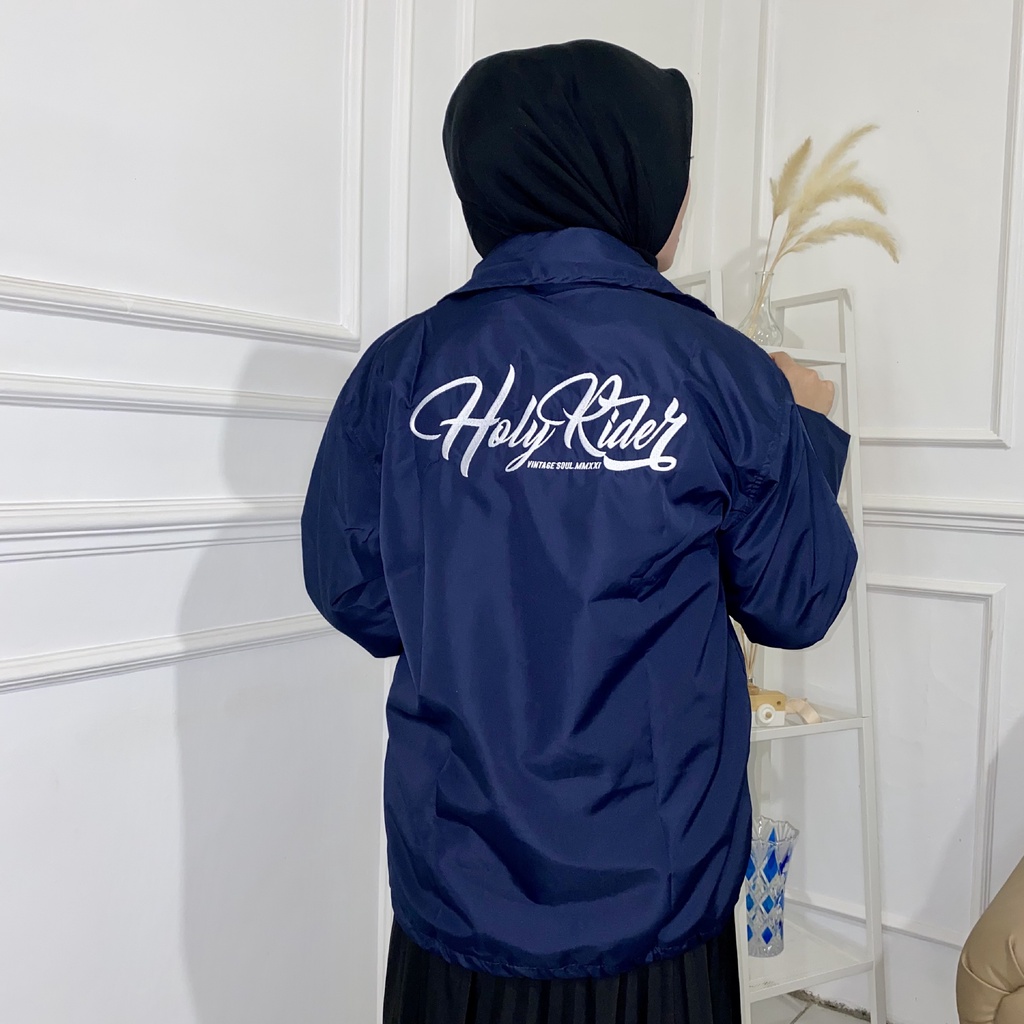 Coach Jacket holyrider MMXXI BORDIR  NEVY II Jaket Coach model winbacker