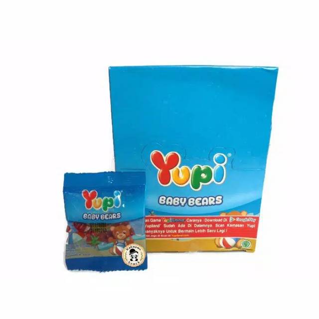 

Yupi Baby Bears (24 pcs x 7 gr)