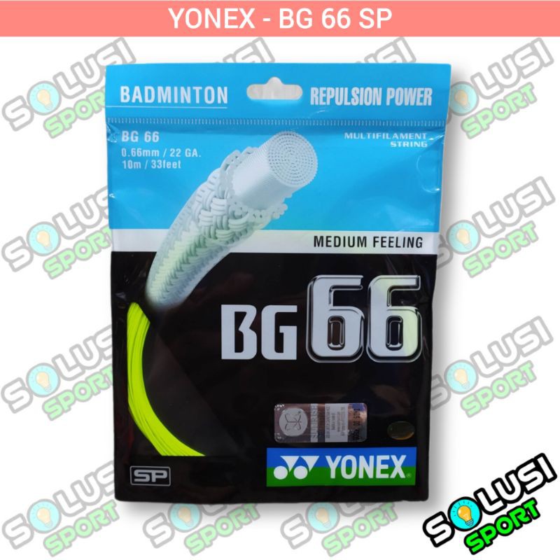 Yonex BG66 SP BG 66 Senar Raket Badminton Bulutangkis Original
