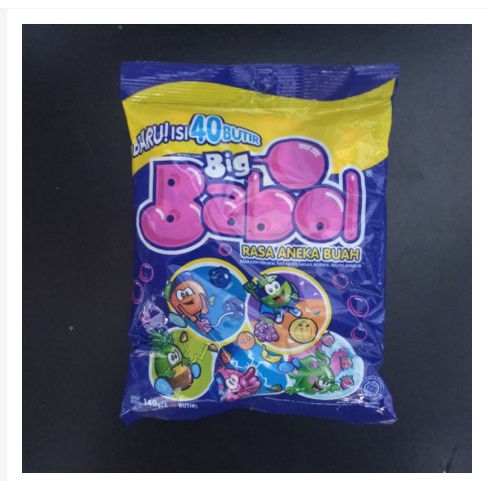 PERMEN KARET BIG BABOL / ISI 40 BUTIR / 140G