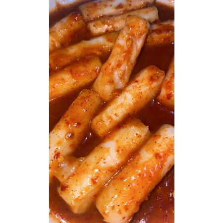 

tteokbokki pedas kenyal