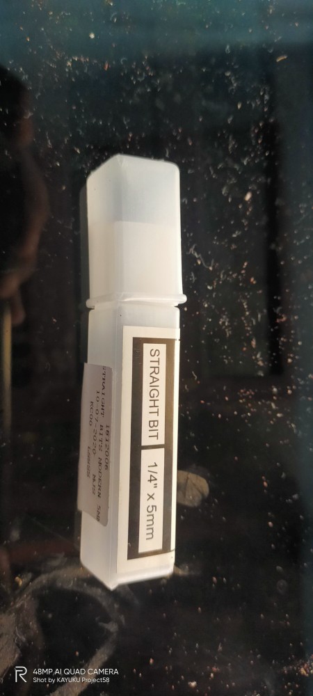 Mata Profil Kayu Straight Bit 5 Mm Modern / Mata Pisau Mesin Router Trimmer Lurus 5mm