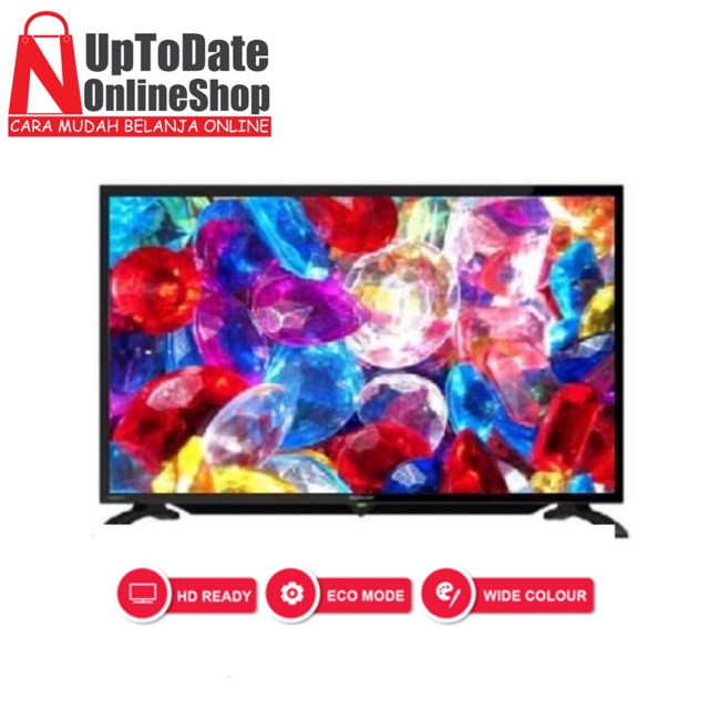 TV LED 32INCH SHARP 2T-C32BA2i FULL USB HDMI MOVIE