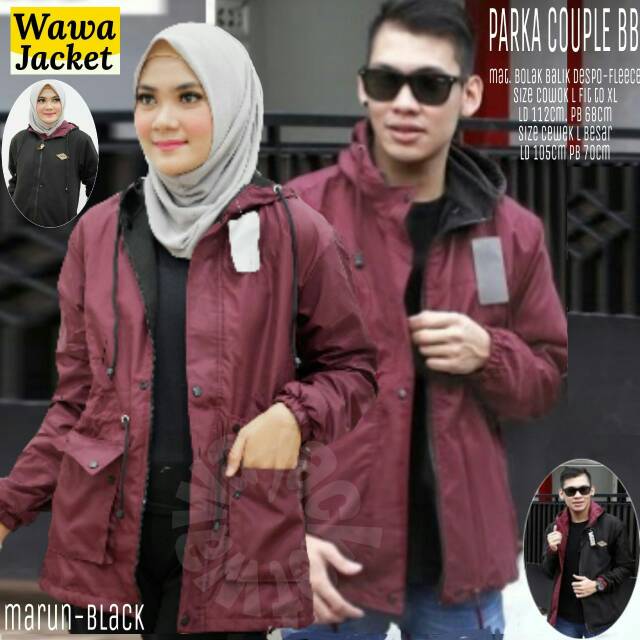 Jaket Couple parka BB