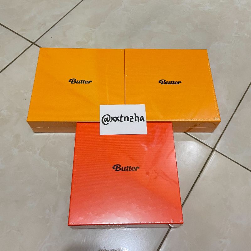 [BOOKED] ALBUM BUTTER SEALED, UNSEALED PC SUGA PEACHES, TAEHYUNG CREAM/PEACHES