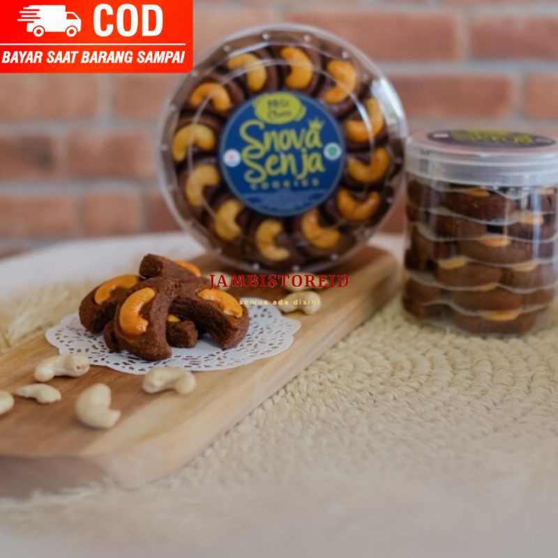 

(JAMBISTOREID) Kue Kering Premium Mete Choco 500gram Fresh Terbuat dari Bahan Mentega Premium Kacang Coklat Mete Jambi