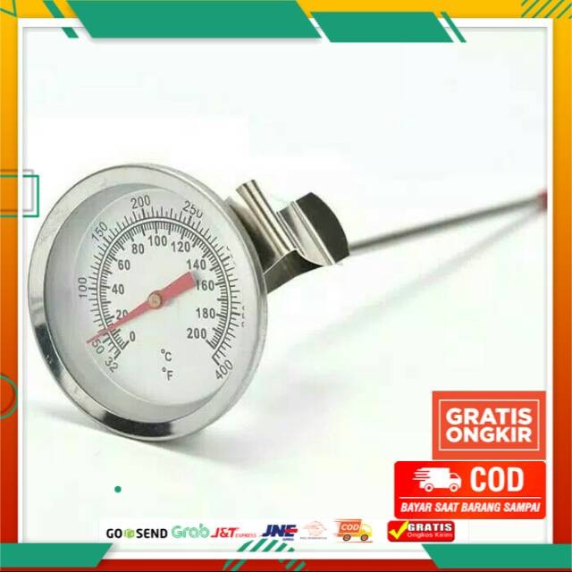 Termometer Masak, Minyak, Dapur, deep fry