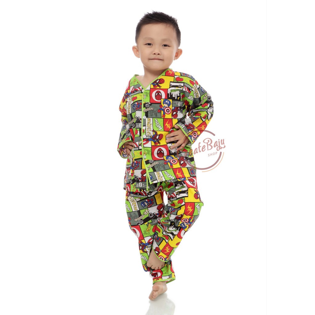 Piyama Anak Laki Laki 2 Bln 10 Thn Lengan Panjang Piyama Anak Laki Laki 2 Bln 10 Thn Lengan Panjang