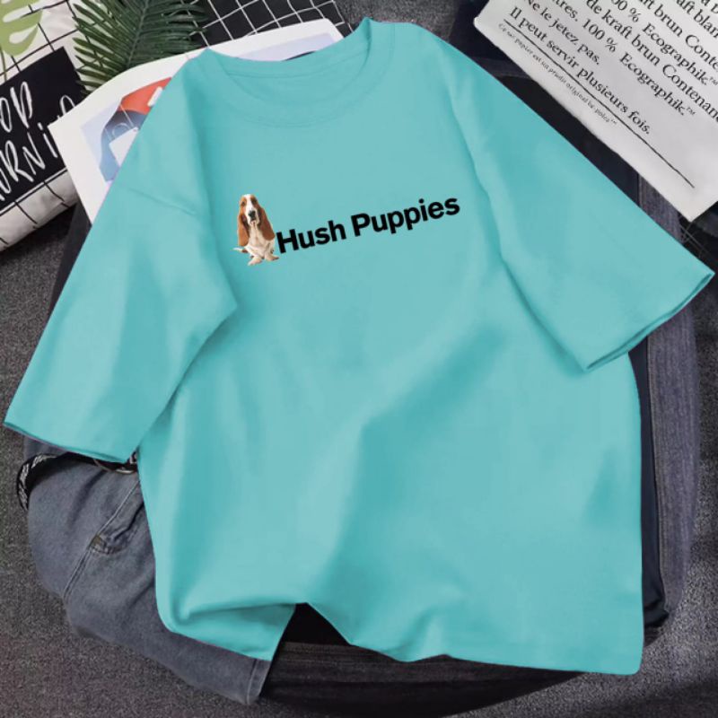 ATASAN OVERSIZE WANITA HUSHPUPPIES HIJAU MINT | ATASAN OVERSIZE WANITA MURAH | BAJU WANITA LUCU | BA