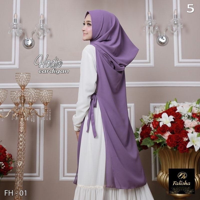 Hijab Jilbab Instan HODIE CARDIGAN Ceruty Premium Babydoll