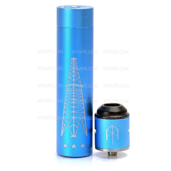 Rig V3 Mechanical Mod Kit - BLUE [Clone] KlikVape Bandung