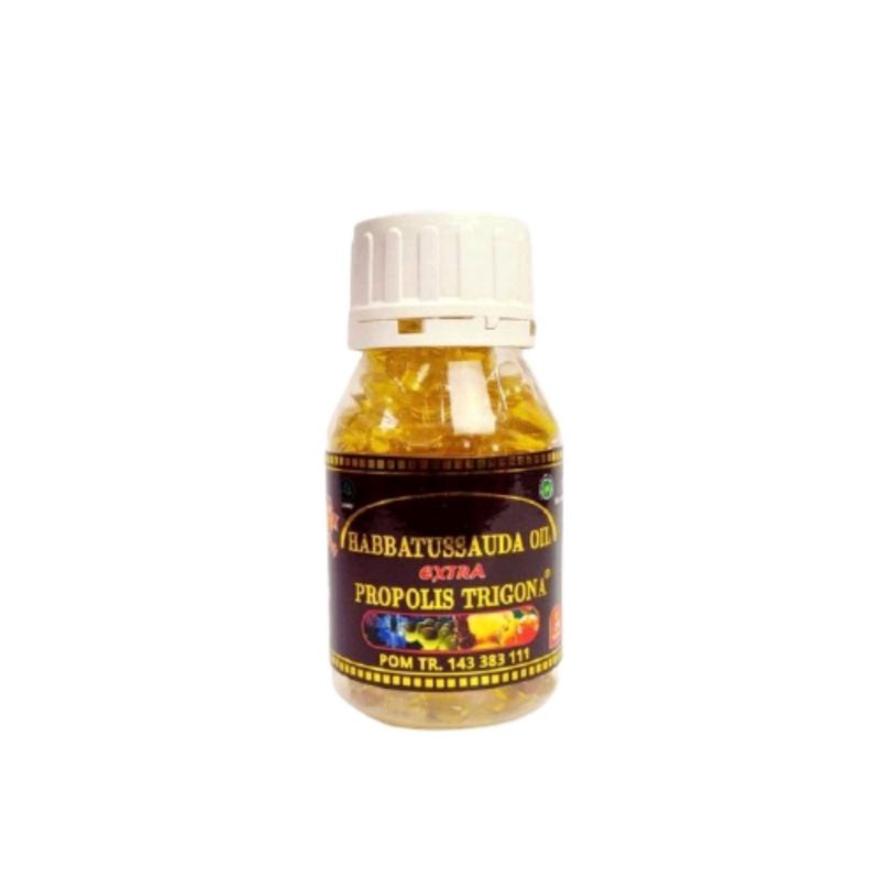 HABBATUSSAUDA EXTRA PROPOLIS TRIGONA ISI 100  4 IN 1 HABBATUSSAUDA PROPOLIS TRIGONA MADU MURNI MINYA