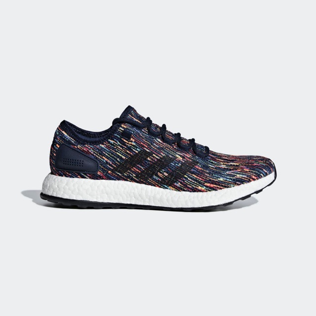Adidas Men Pureboost Running Shoes Black Multicolor Original
