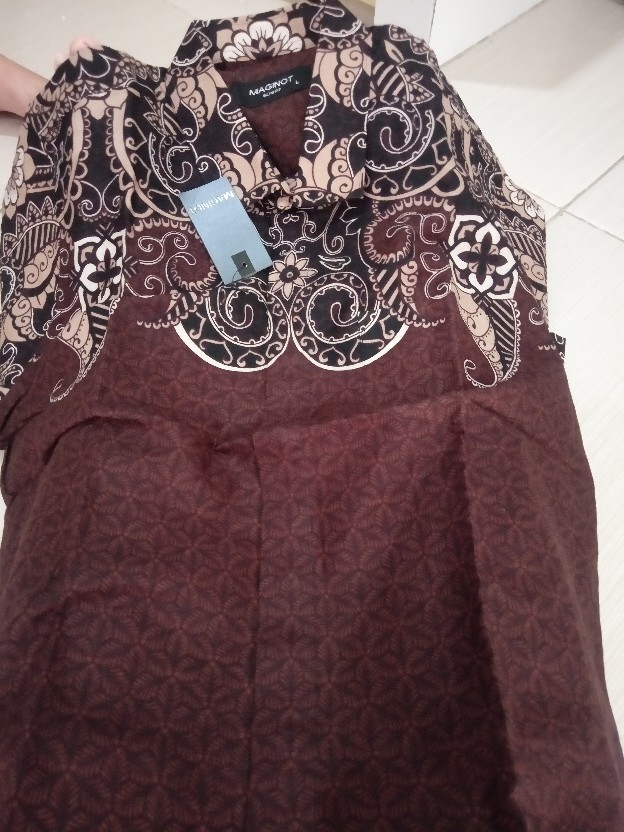 Maginot Kemeja Batik 3.0 Fusena-ss Lengan Pendek Pria
