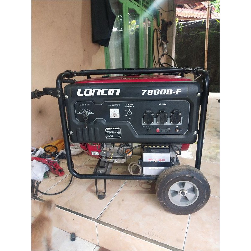 Generator Genset Loncin 7800D-F