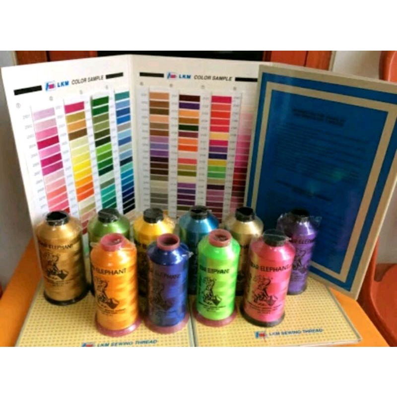 Benang bordir polyester 100% Benang bordir Star elephant