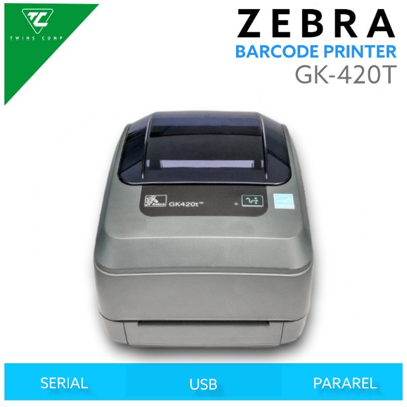 Jual Printer Barcode Zebra Gk420t Thermal Direct Buat Cetak Label Stiker Resi Pengiriman Dll 3974