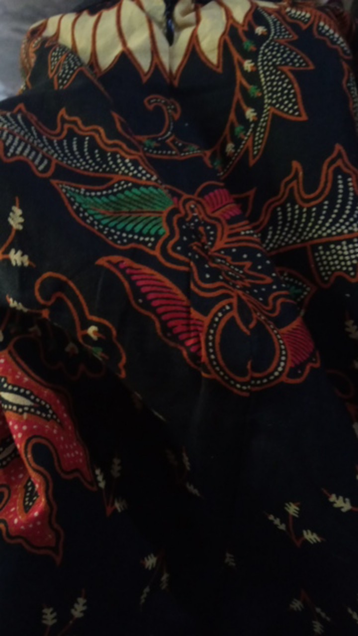 Bisa Pisah Batik Couple Keluarga Sania Ruffle Ori Ndoro Jowi Termurah Kupu Kuning