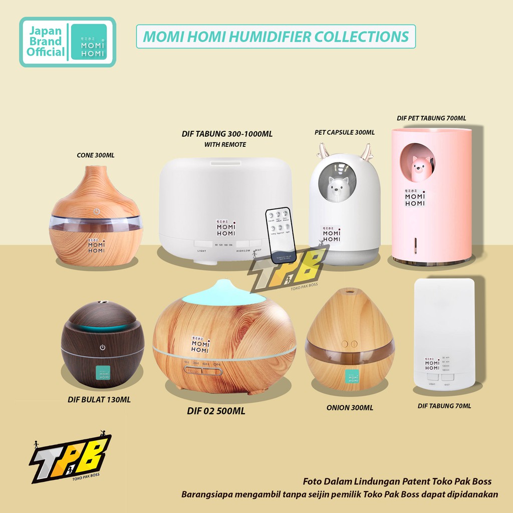 Humidifier motif Kayu LED Lampu Tidur Diffuser Purifier Aroma Terapi Essential oil Pengharum Ruangan 14