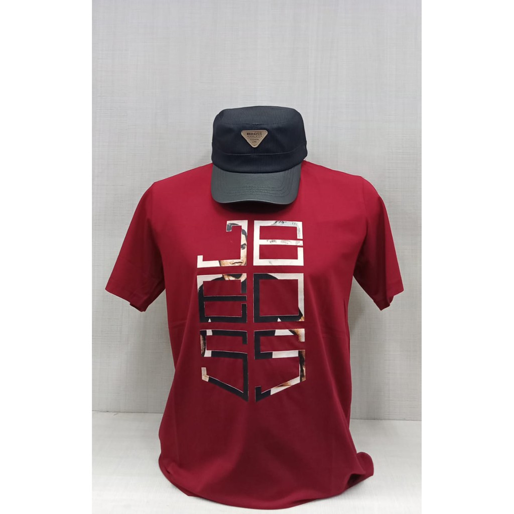 Jb Boss Tshirt Pria Jb500536171 Maroon