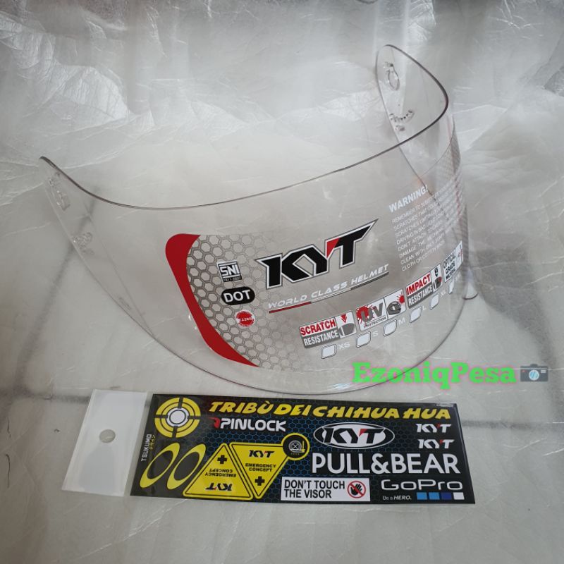 Kaca Visor RC7 R10 KYT RC SEVEN K2r Mds VICTORY ORIGINAL KYT