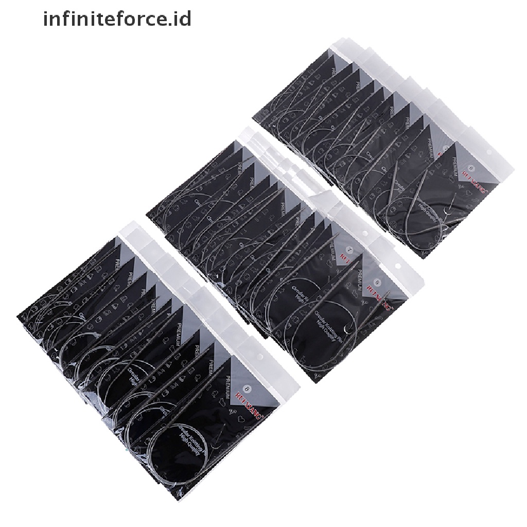 (Infiniteforce.Id) 11pcs / Set Jarum Kait Rajut Crochet Bahan Stainless Steel 6-16