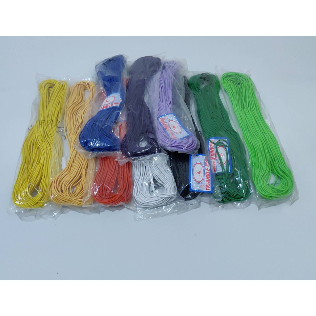 (METERAN) TALI KARET ELASTIS / TALI KANCING ELASTIS 2MM