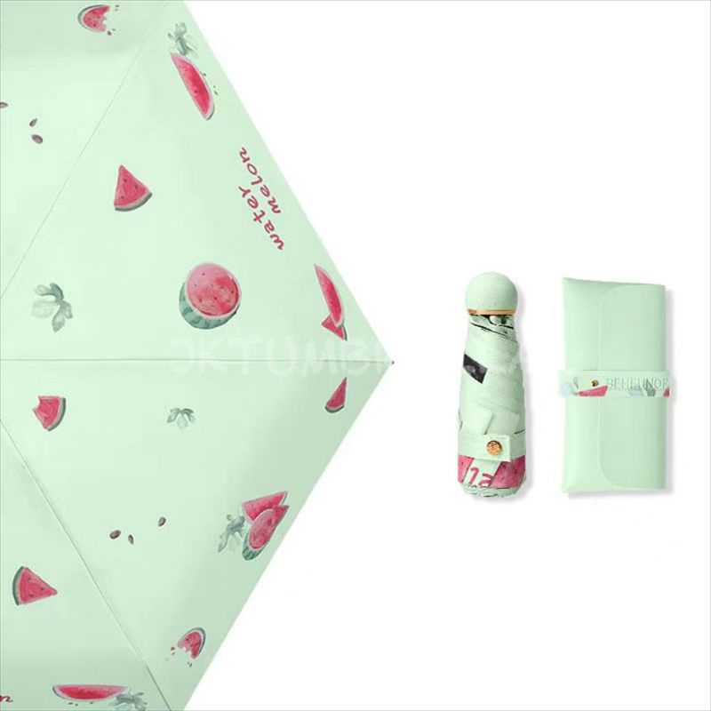 Payung lipat Dompet / Payung Mini Premium / Payung Dompet Import Motif Buah