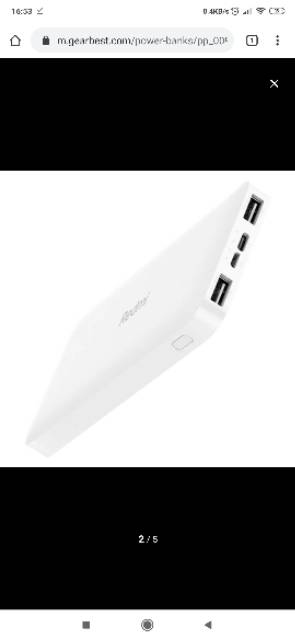 Redmi Powerbank 10000mAh Dual Output Dual Input