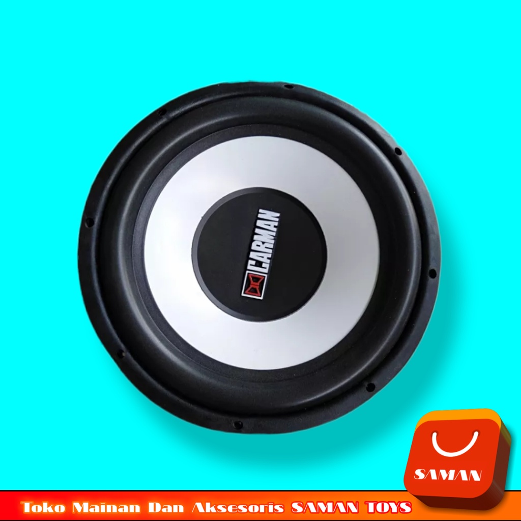 SPEAKER SUBWOOFER 12 INCH, speaker tanpa box,  speaker subwoofer double coil, CARMAN CM-1278. // SAM