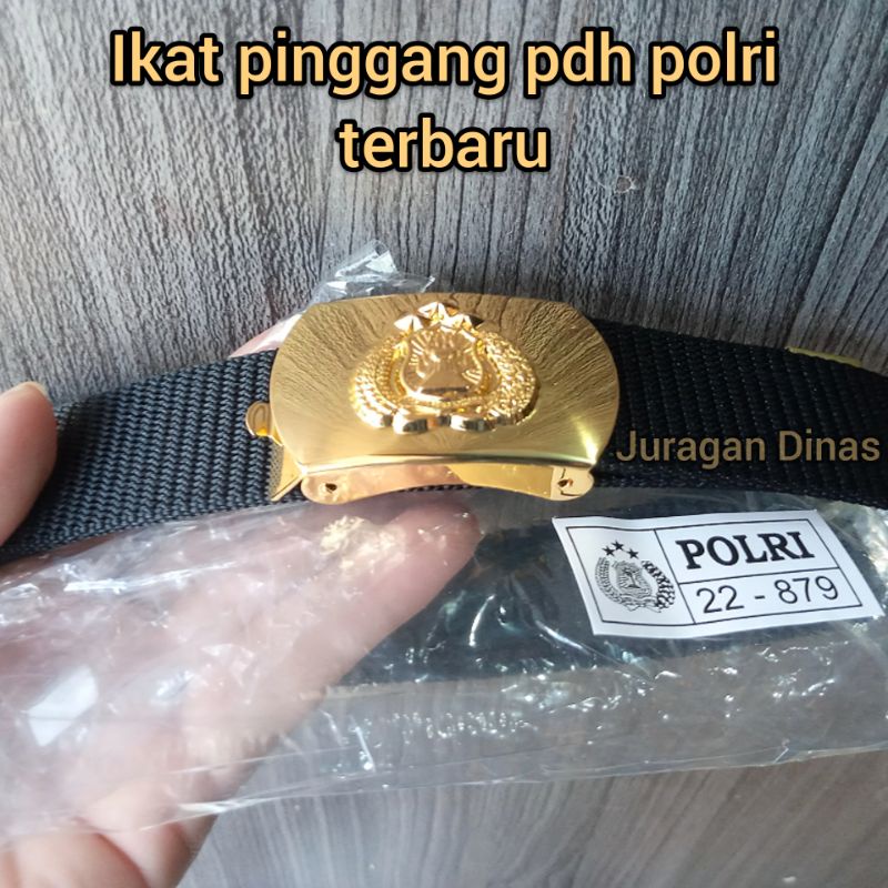 2022(terbaru) SABUK PDH POLRI ASLI JATAH ASLI ORIGINAL PEMBAGIAN POLISI NON BRASO