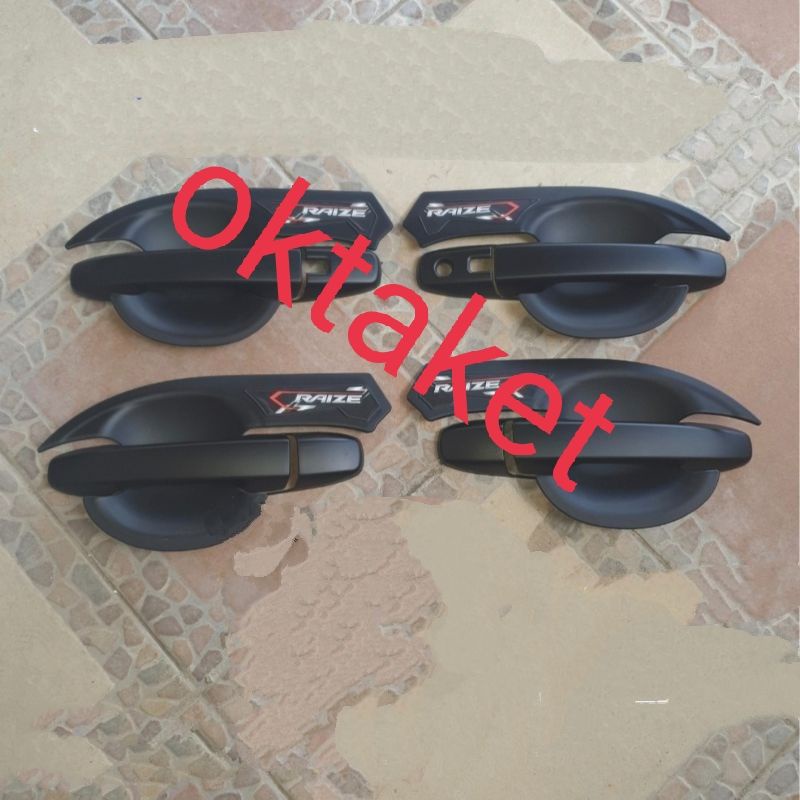 paket outer handle Toyota Raize 2021 2022 Activo hitam chrome jsl