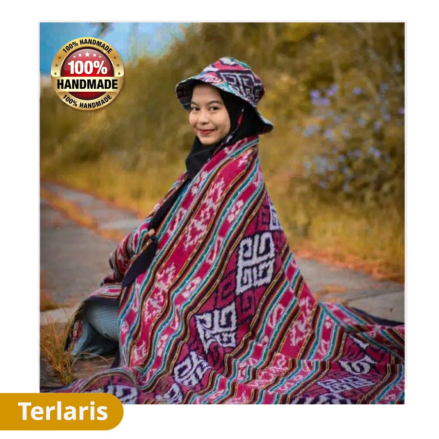 Kain Tenun Blanket Tenun Troso Kain Tenun Jepara Tenun Etnik Toraja Merah Murah