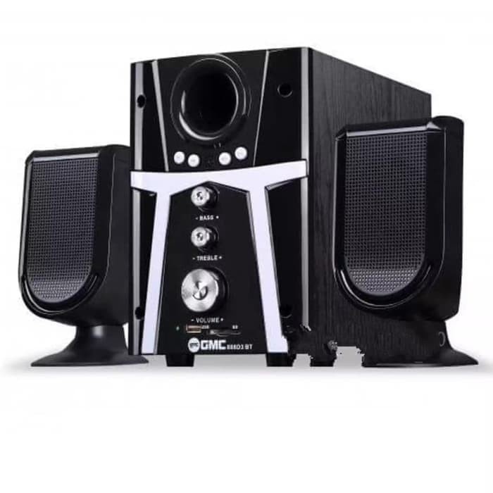 SPEAKER SALON AKTIF X-BASS GMC 888D3 SPEAKER SUBWOOFERS MULTIMEDIA GMC 888D3BT X-BASS