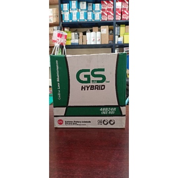 Aki Avanza/ GS Hybrid NS60 Goldstar / 12V45Ah/ Aki Xenia Rush Terios Espass Futura Carry APV Luxio G