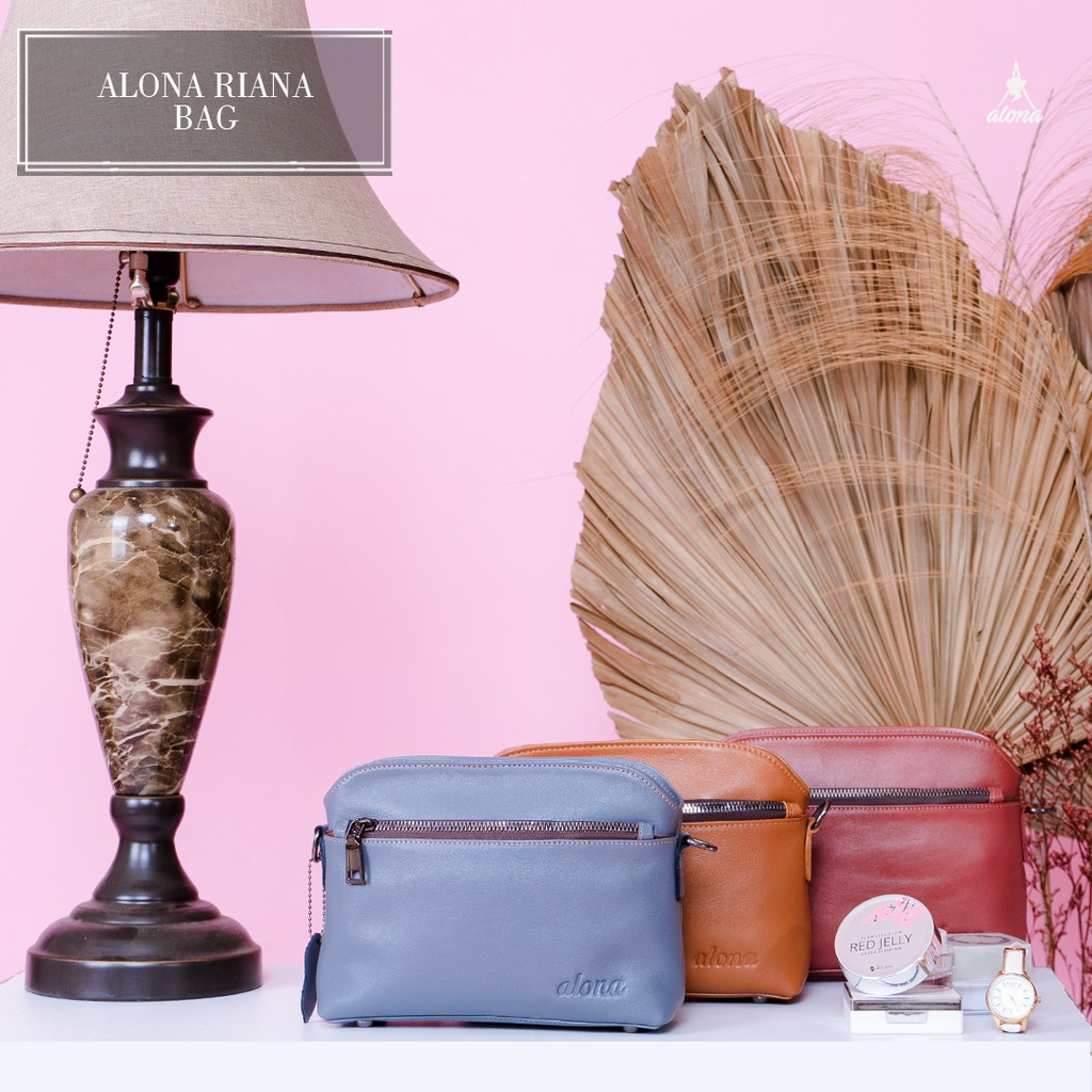 Tas Slempang Wanita Alona Riana Bag Kulit Asli Tas wanita kulit