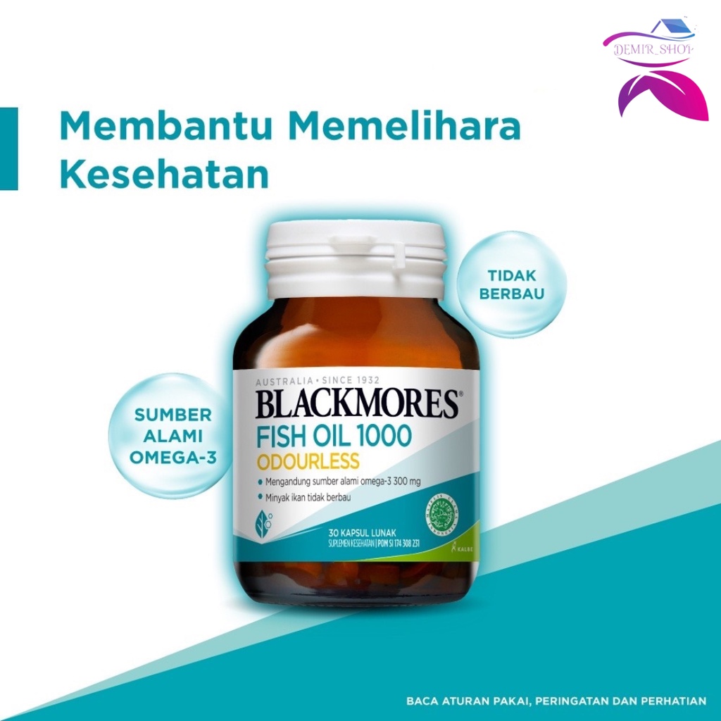 Blackmores Odourless Fish Oil 1000 (30)