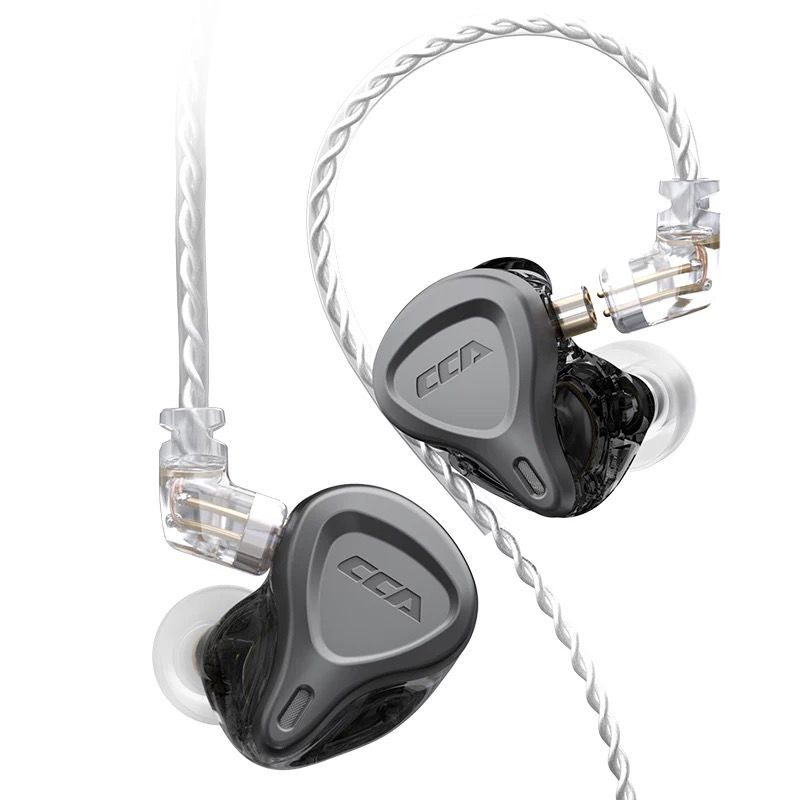 CCA CSN IEM Earphone Hifi with Mic - Hybrid Driver 1BA + 1DD - Garansi Resmi 1 Tahun