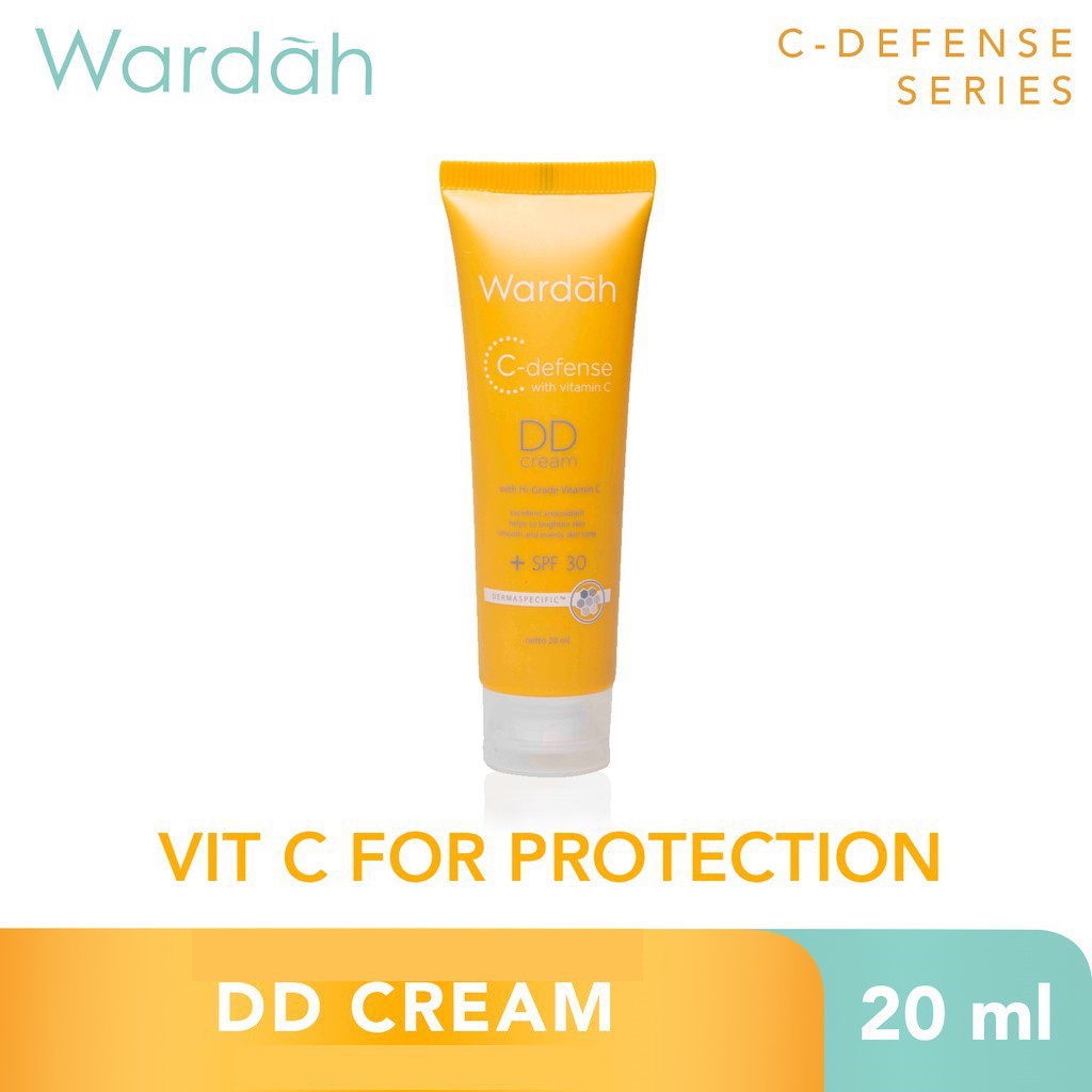 ❤️Glamouroseshop❤️ Wardah C Defense DD Cream SPF 30 PA +++ 20 ml