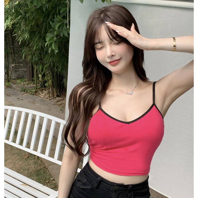 Tanktop Bra Fashion Gyn Bra Olahraga Wanita Tanpa Kawat Import 1115