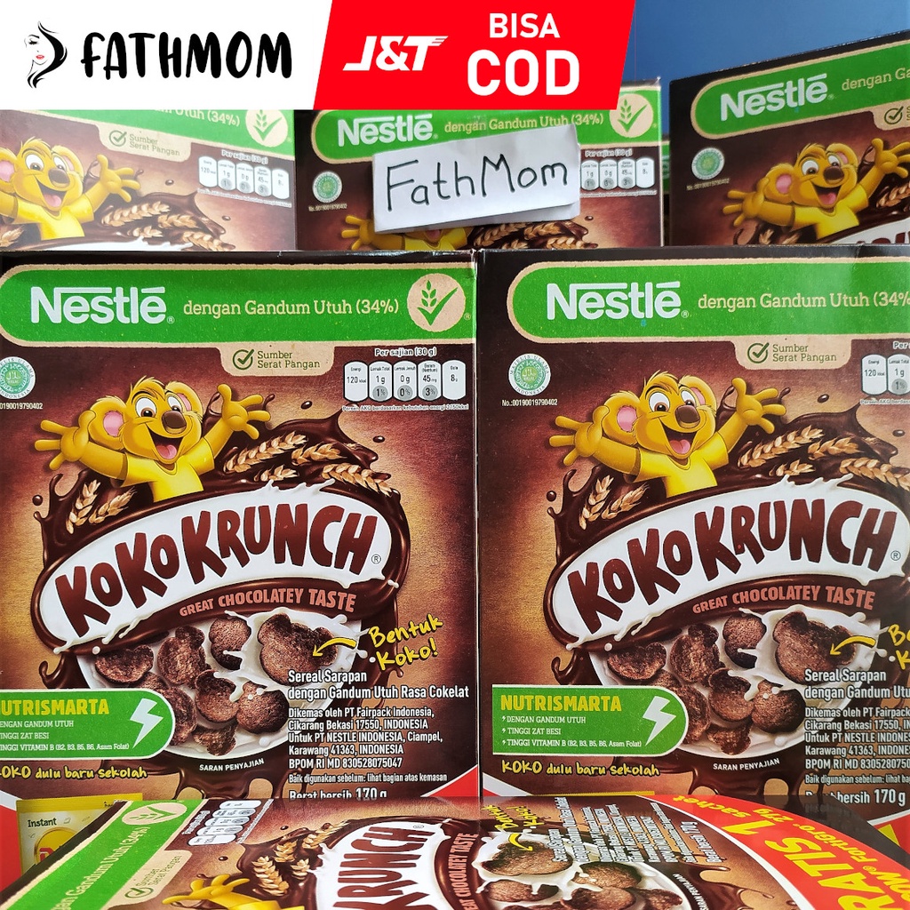 

(DISKON) KOKO KRUNCH Sereal Nestle 170gr FREE BUBBLEWRAP