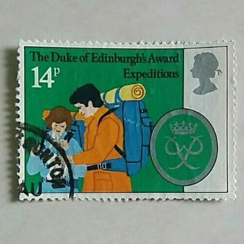 

(AA) Perangko Inggris Britania Raya 1981 25th Anniversary of Duke of Edinburgh's Award Scheme - The Dukeof Edinburgh's Award - Expeditions 14p Used
