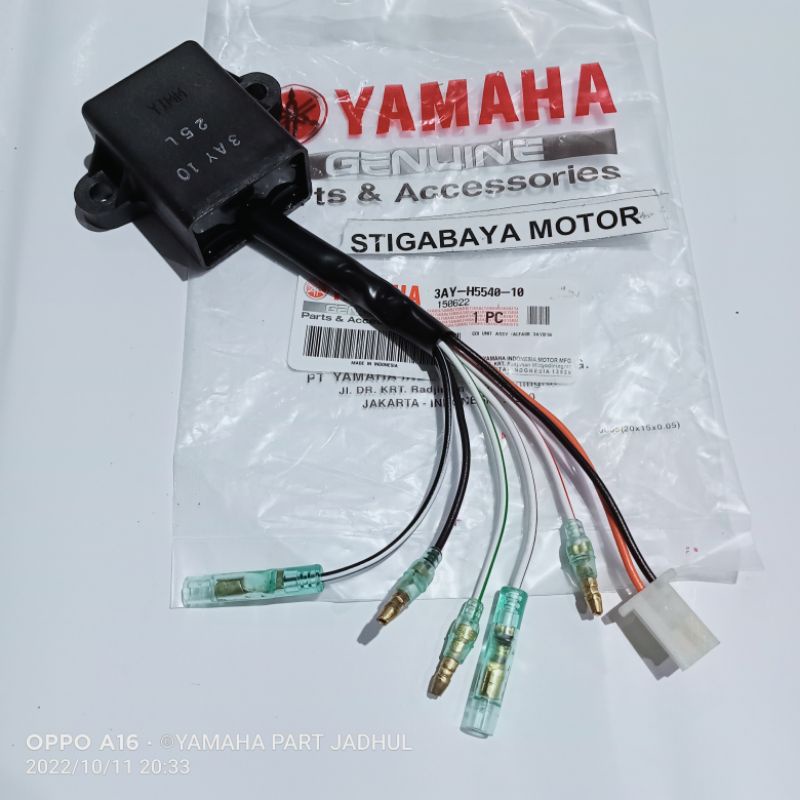 cdi Yamaha Alfa dobel stater original CDI sigma dobel stater ori