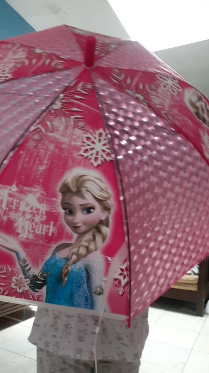 Termurah Umberella Payung Karakter Anak + Peluit 4sisi Kaca / Payung Anak Karakter Plus Peluit