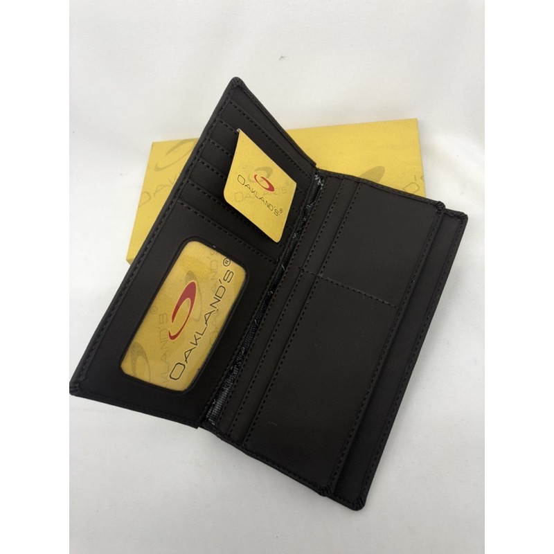 DOMPET PRIA KULIT SINTETIS OAKLAND DOMPET PRIA PANJANG KULIT SINTETIS DOMPET LIPAT PANJANG DOMPET LAKI LAKI DOMPET LIPAT CASUAL DOMPET COWOK MURAH